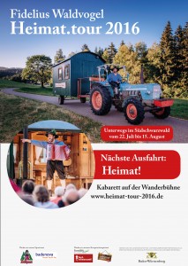 Plakat Heimat.tour 2016